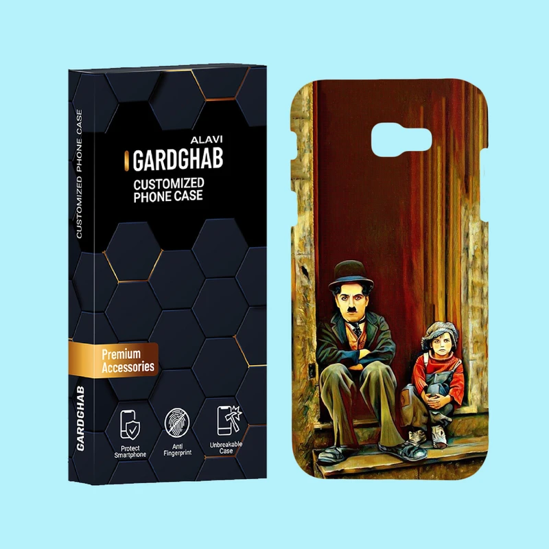 کاور گارد قاب علوی مدل کاریکاتور مناسب برای گوشی موبایل سامسونگ Galaxy A720 / A7 2017