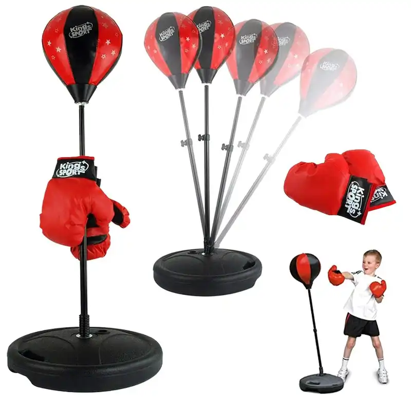 کیسه بوکس مدل 143881 به همراه یک جفت دستکش