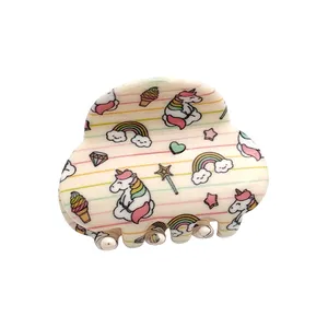 کلیپس مو دخترانه مدل یونیکورن كد KLP738