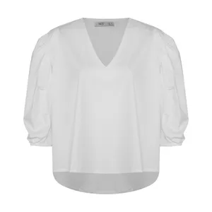 بلوز زنانه جاستیفای مدل W0414200SH-WHITE