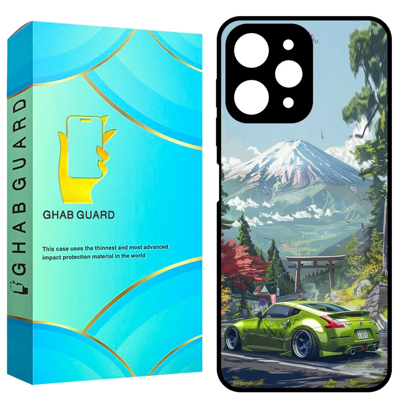 کاور قاب گارد طرح ماشین مدل GCHPN12 مناسب برای گوشی موبایل شیائومی Redmi Note 12 4G