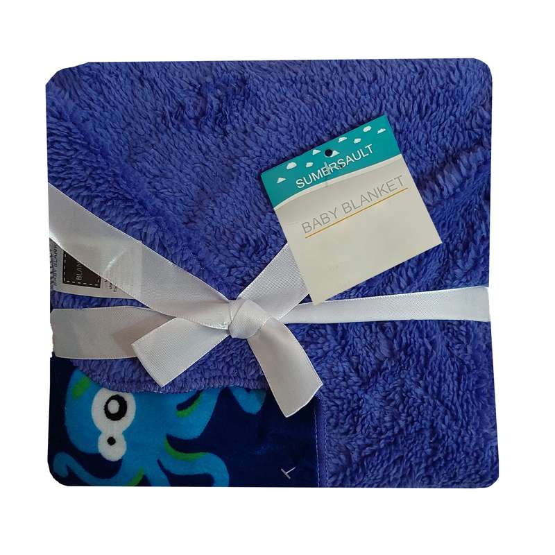 پتو نوزاد بیبی بلانکت مدل 8725.1 سایز 77x90 سانتی متر