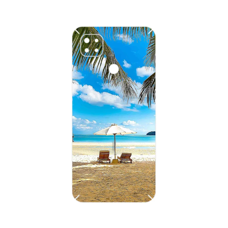 برچسب پوششی ماهوت مدل Beach مناسب برای گوشی موبایل شیائومی Redmi 9C NFC