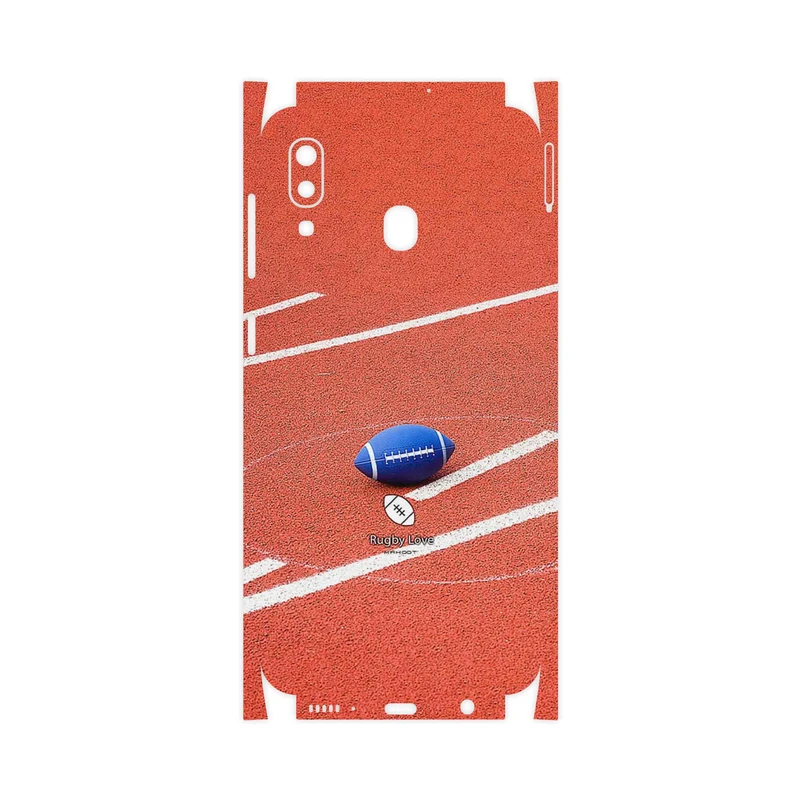 برچسب پوششی ماهوت مدل Rugby football-FullSkin مناسب برای گوشی موبایل سامسونگ Galaxy A20