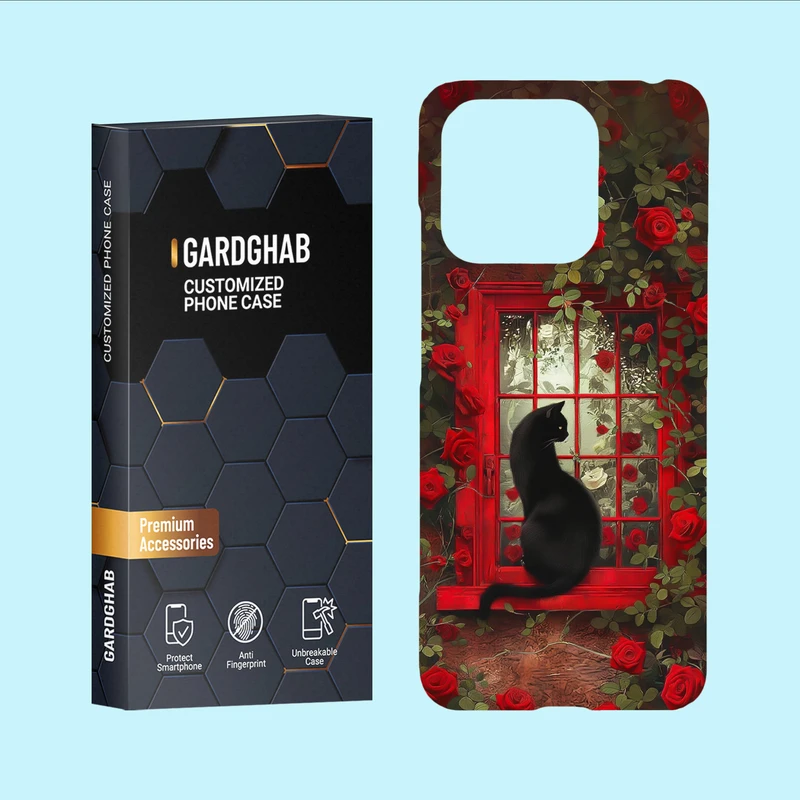 کاور گارد قاب مدل دخترانه مناسب برای گوشی موبایل شیائومی Redmi 12C / Poco C55