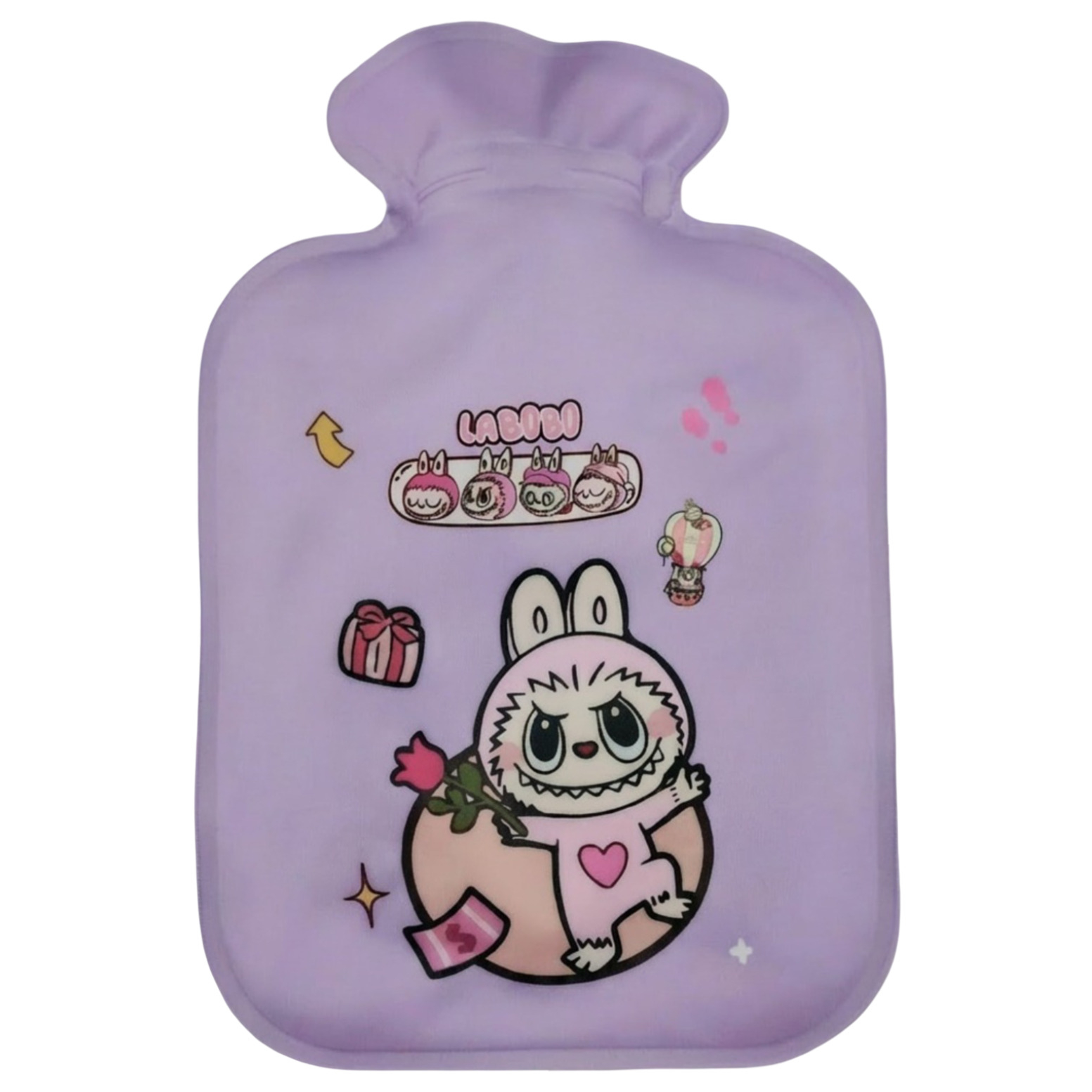 کیسه آب گرم کودک طرح لبوبو کد go144 با ظرفیت 300 میلی لیتر