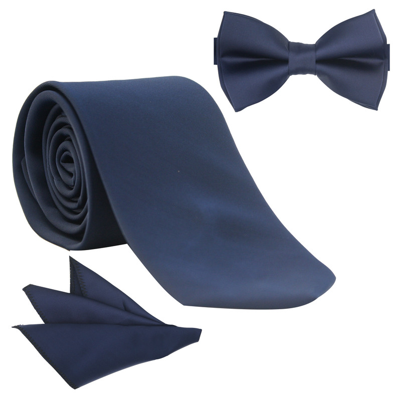 ست کراوات و پاپیون و پوشت مردانه مدل MSET122BUD
