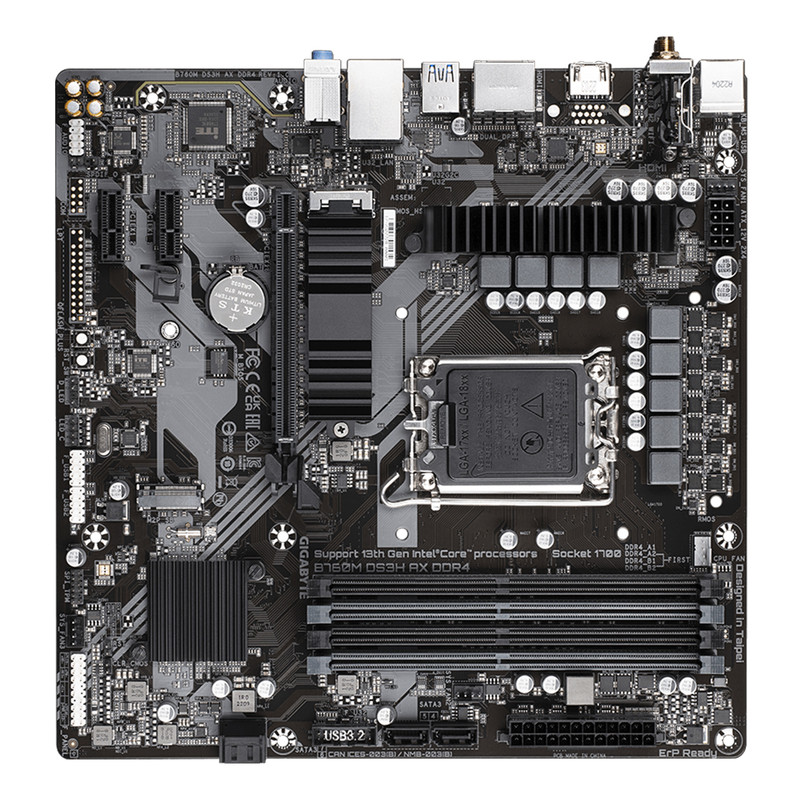 مادربرد گیگابایت مدل B760M DS3H AX DDR4 rev. 1.x