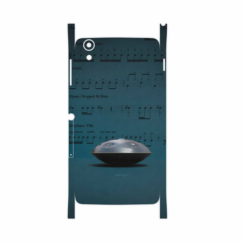 برچسب پوششی ماهوت مدل Hang Instrument-FullSkin مناسب برای گوشی موبایل بلک بری DTEK 50