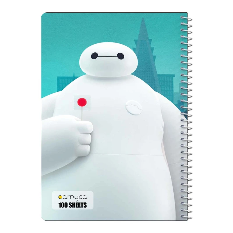 دفتر مشق 100 برگ سیمی کارنیکا طرح قهرمان بزرگ ۶ Big Hero 6 کد 70392