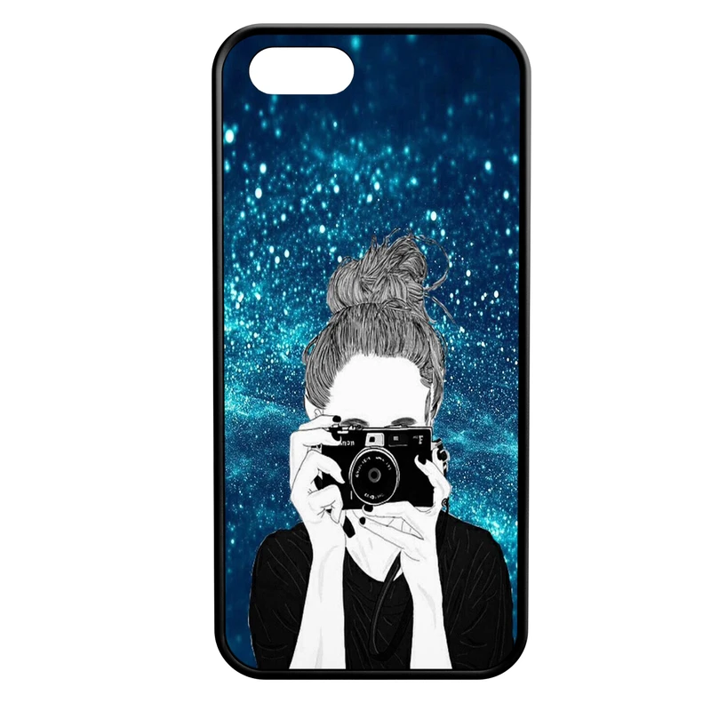 کاور طرح دخترانه کد 8924 مناسب برای گوشی موبایل اپل iphone 5/5s/se