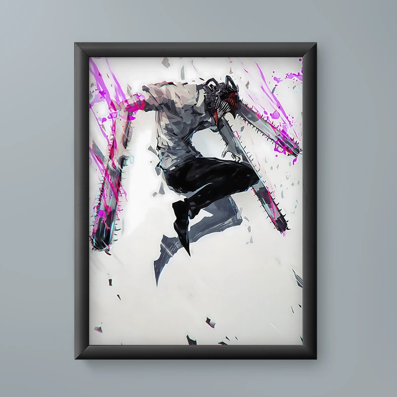 تابلو مدل انیمه دنجی چینساو من Denji Chainsaw Man anime 12