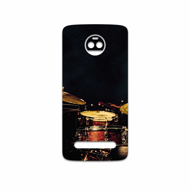 برچسب پوششی ماهوت مدل Drum Kit مناسب برای گوشی موبایل موتورولا Moto Z2 Force