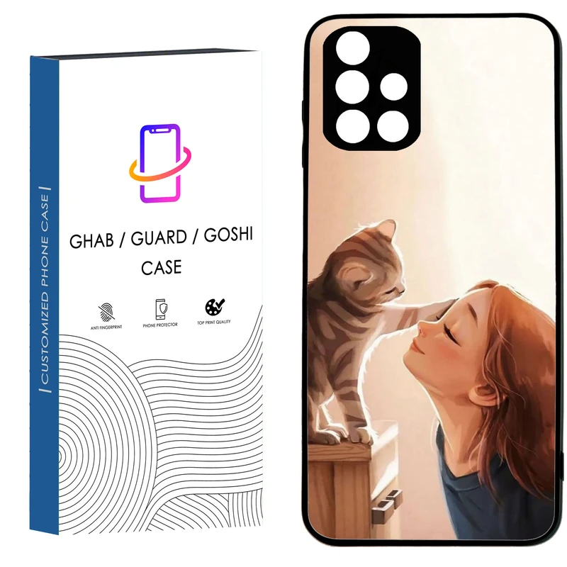 کاور قاب گارد گوشی طرح دخترانه کد 39 - tpu مناسب برای گوشی سامسونگ Galaxy A71