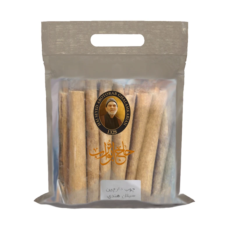  قلم دارچین سیلان هندی حاج ابوتراب - 50 گرم