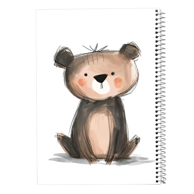 دفتر نقاشی 50 برگ مدوپد مدل موجودات فانتزی کد DF17159