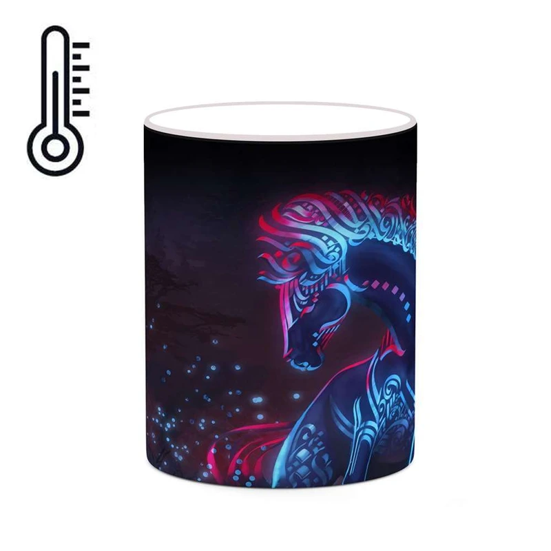 ماگ حرارتی کاکتی مدل اسب کد mgh24123