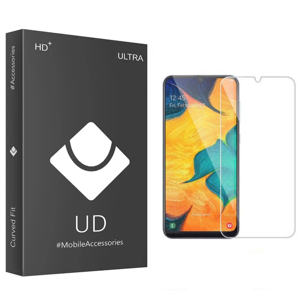 محافظ صفحه نمایش شیشه ای یو دی مدل ULTRA مناسب برای گوشی موبایل سامسونگ Galaxy A20
