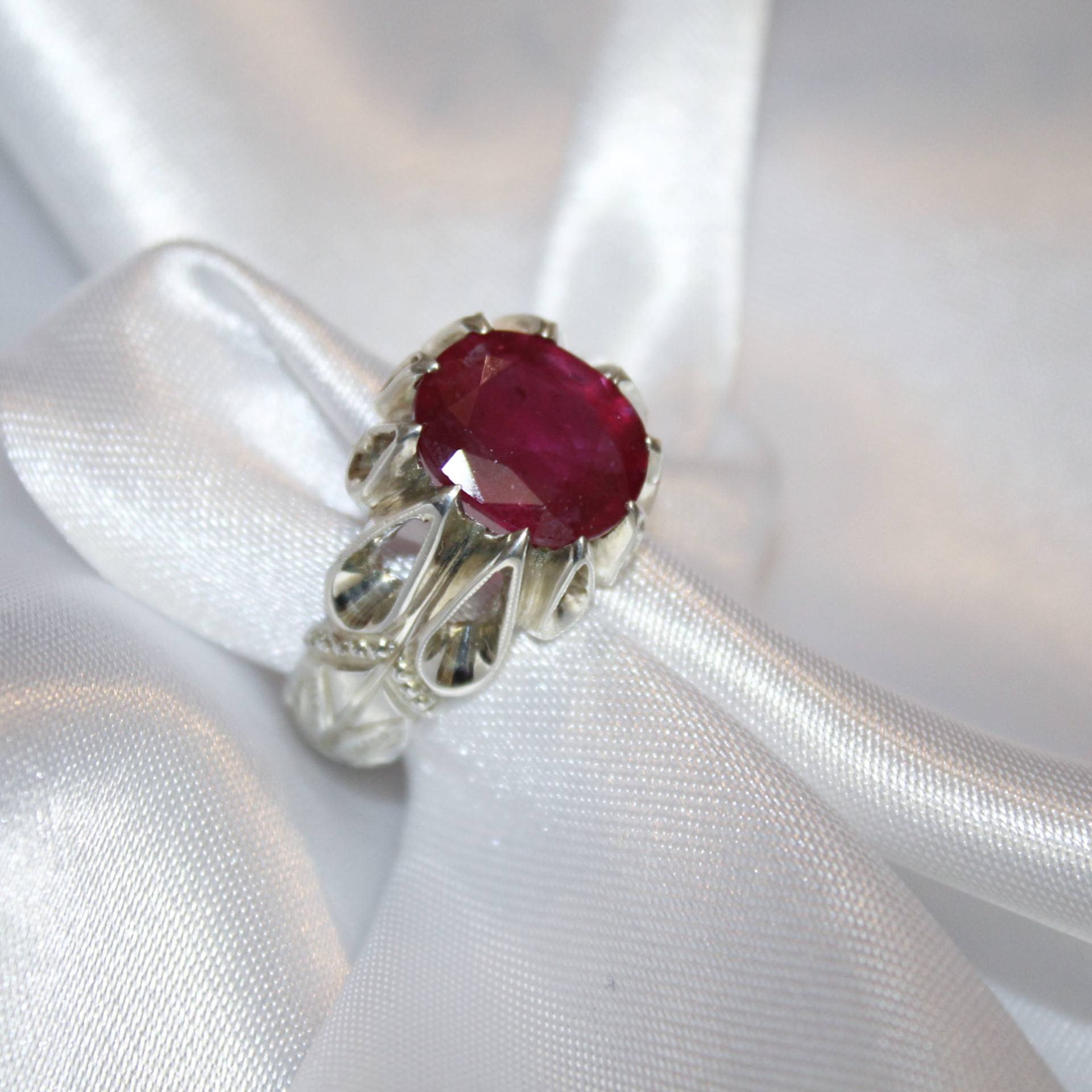 انگشتر نقره مردانه مدل یاقوت سرخ رکاب دست ساز کد KAM_004 انگشتر نقره مردانه مدل یاقوت سرخ رکاب دست ساز کد KAM_004