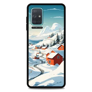 AKAM AMC-WSGA71-WINTER-17 Cover For Samsung Galaxy A71
