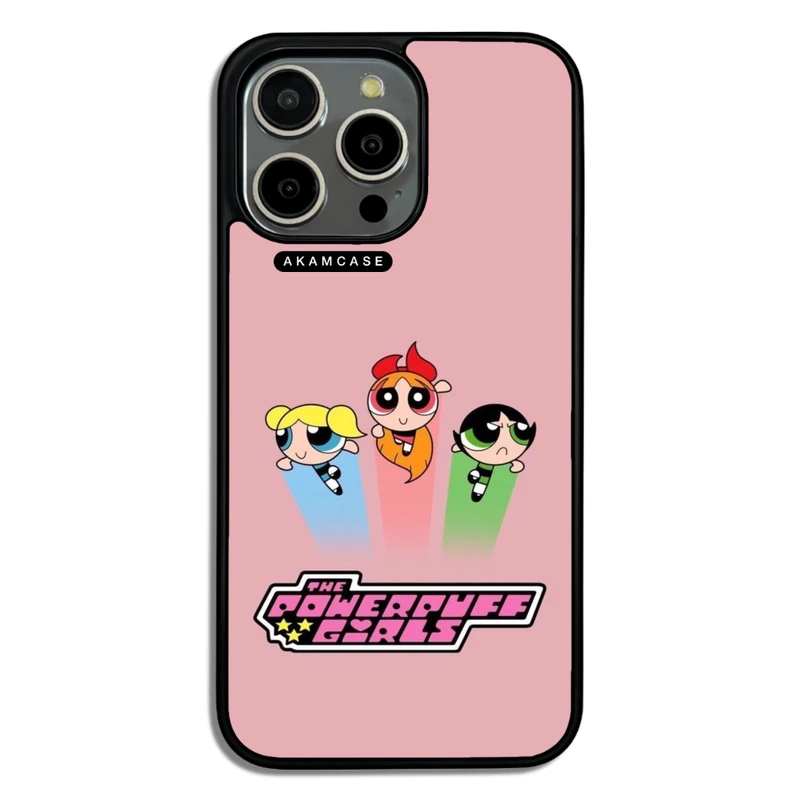 کاور آکام مدل AMCWA15PROMAX-POWERPUFF GIRLS5 مناسب برای گوشی موبایل اپل iPhone 15 Pro Max