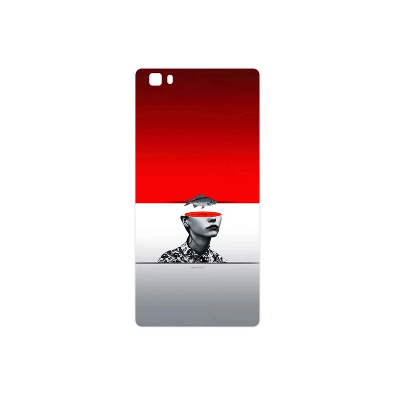 برچسب پوششی ماهوت مدل Collage of surreal Portrait of Women 1 مناسب برای گوشی موبایل هوآوی P8 Lite