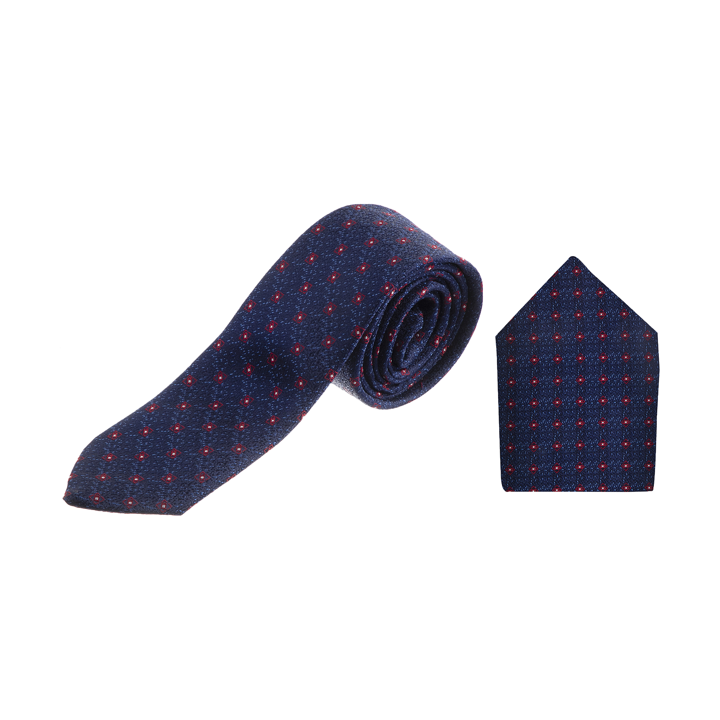 ست کراوات و دستمال جیب مردانه سردانالو مدل ایتالیا