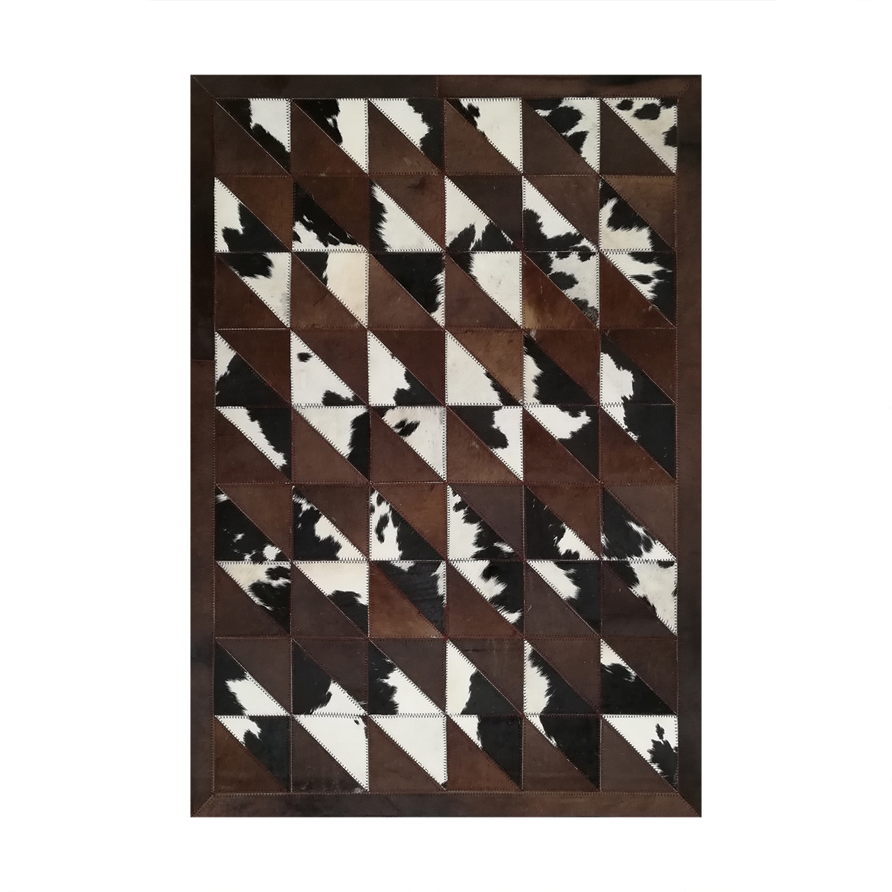 کلاژ فرش پوست و چرم کمالی مدل AD-0349