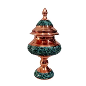 قندان فیروزه کوبی مدل دخلی کد 1020