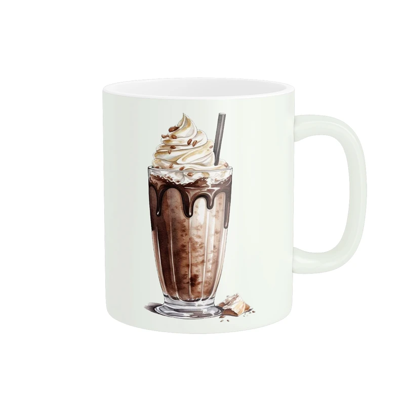 ماگ پاد آفرین طرح شیک بستنی کد 2473