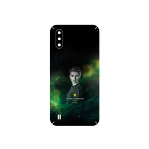 MAHOOT Scarlett Johansson Cover Sticker for Samsung Galaxy M01