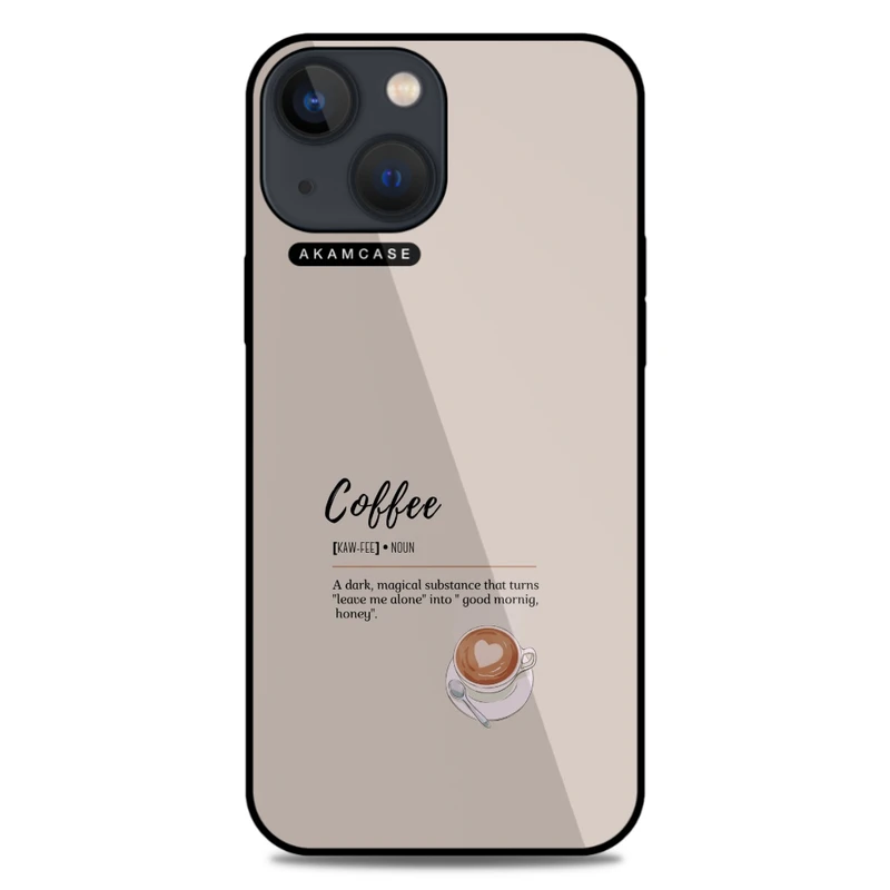 کاور آکام مدل AMC-WA13M-COFFEE-16 مناسب برای گوشی موبایل اپل iPhone 13 Mini