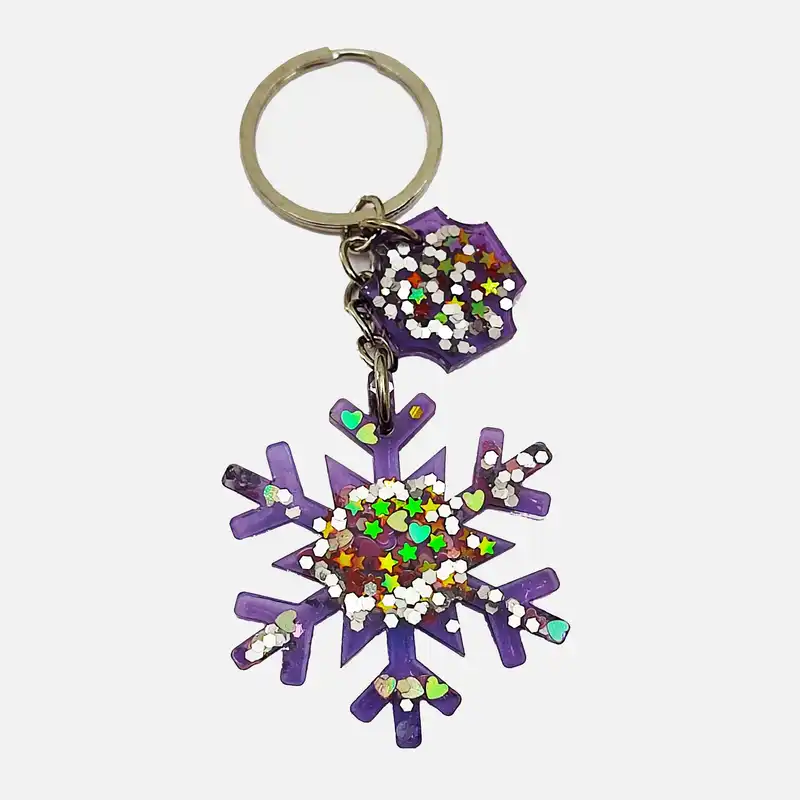 جاکلیدی رزینی طرح دانه برف