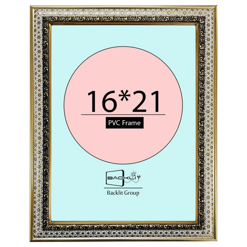 قاب عکس بکلیت مدل گلدار سایز 16×21 سانتی متر
