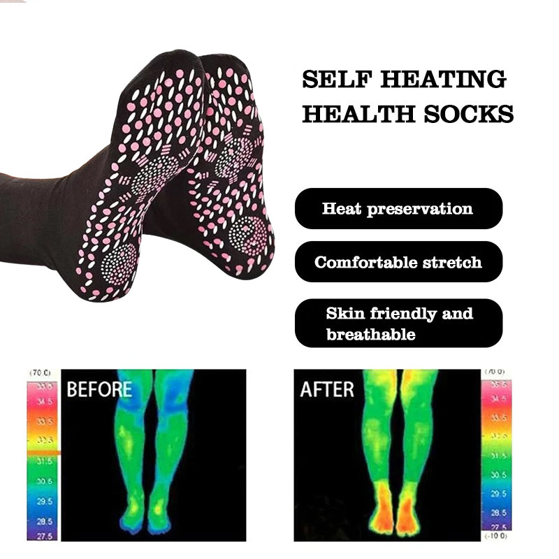 جوراب ساق کوتاه مدل سلامتی با روکش مغناطیسی کد Health Sock