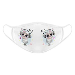  ماسک تزیینی بچگانه طرح گوسفند موزیک کد 617015