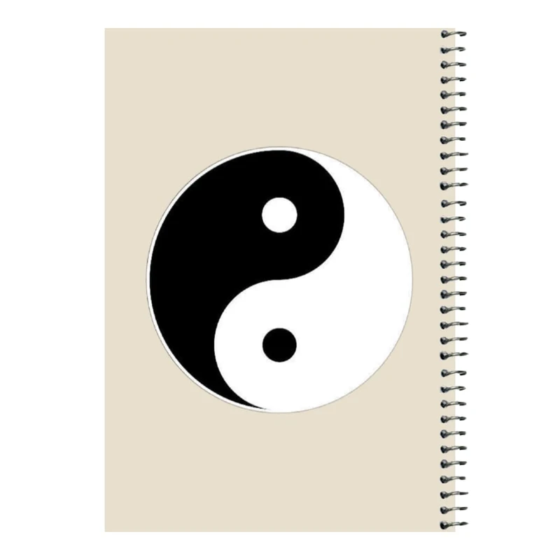 دفتر مشق 80 برگ اس جی مدل یین یانگ   