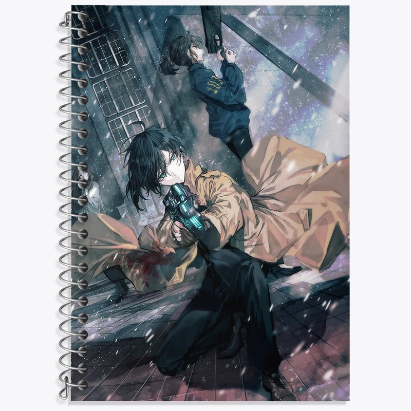 دفتر لغت 50 برگ خندالو طرح انیمه روان گذر (Psycho Pass) کد 33735