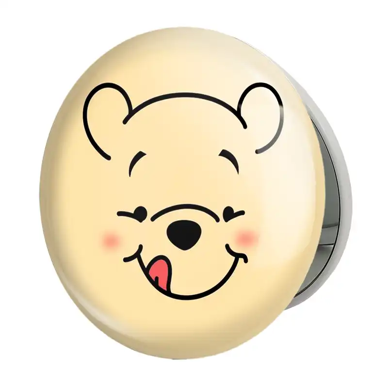 آینه جیبی خندالو طرح خرس پو Winnie The Pooh مدل تاشو کد 1591