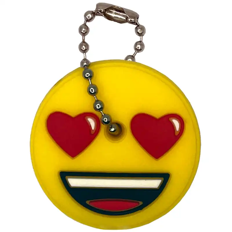 کاور کلید مدل 01 Emoji Heart Eyes به همراه آویز