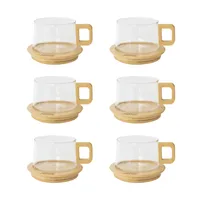 سرویس چای خوری 12 پارچه 6 نفره شاهین مدل SHN-122