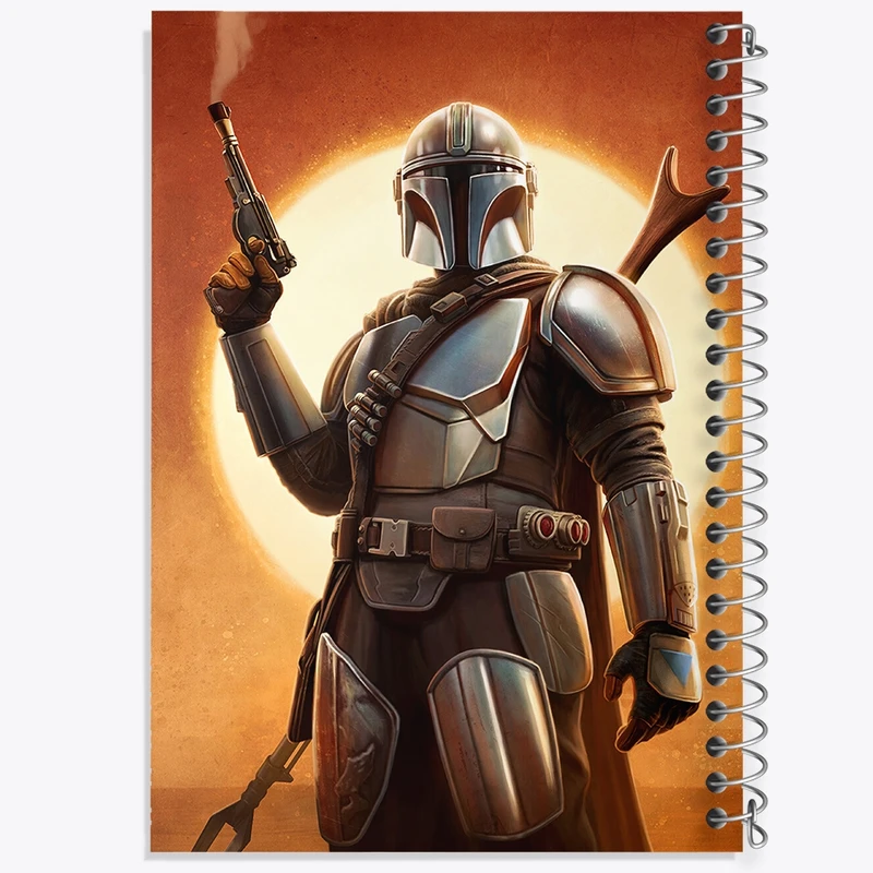 دفتر نت موسیقی 50 برگ خندالو مدل جنگ ستارگان (Star Wars) کد F1806