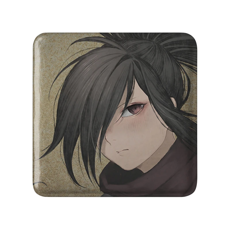 مگنت خندالو طرح هیاکیمارو انیمه دورورو مدل مربعی کد 33595