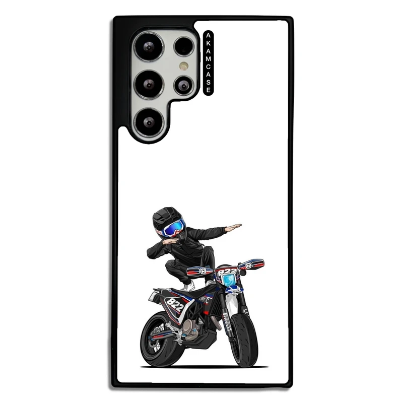 کاور آکام مدل AMC-WSGS22U-MOTORCYCLE-13 مناسب برای گوشی موبایل سامسونگ Galaxy S22 Ultra