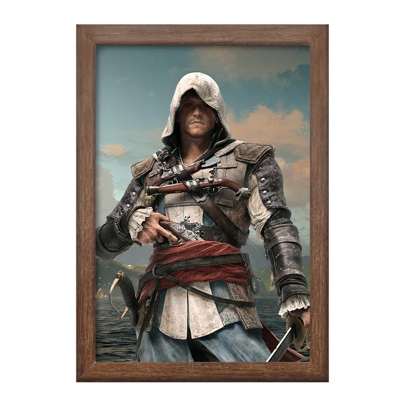 تابلو خندالو طرح بازی اساسینز کرید Assassin's Creed کد 27908