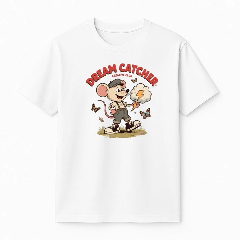 تی‌شرت آستین کوتاه پسرانه مدل موش کد v2 