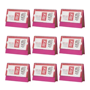 تقویم رومیزی سال 1402 کد JAHANGARDI12-9SU مجموعه 9 عددی