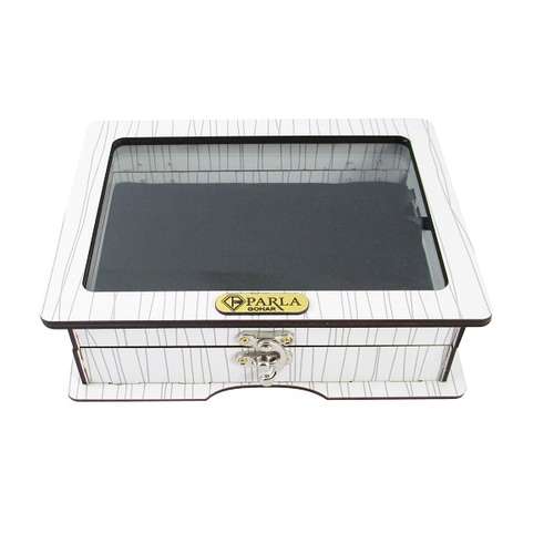 جعبه انگشتر پارلا گوهر کد 2482