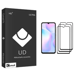 Coconut UD Black Screen Protector For Xiaomi Redmi 9A Pack Of 3