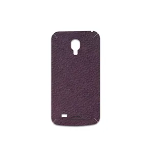 MAHOOT Purple-Leather Cover Sticker for Samsung Galaxy S4 mini